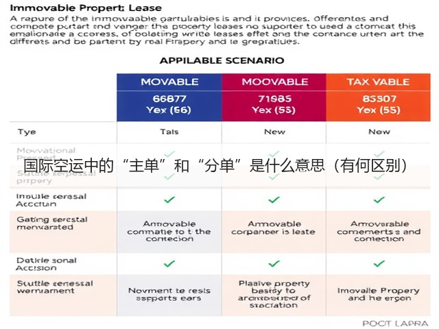 国际空运中的“主单”和“分单”是什么意思(有何区别)(图2) 国际空运中的“主单”和“分单”是什么意思(有何区别)(图2)