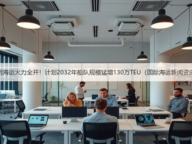 阳明海运火力全开！计划2032年船队规模猛增130万TEU（国际海运新闻资讯）(图1)