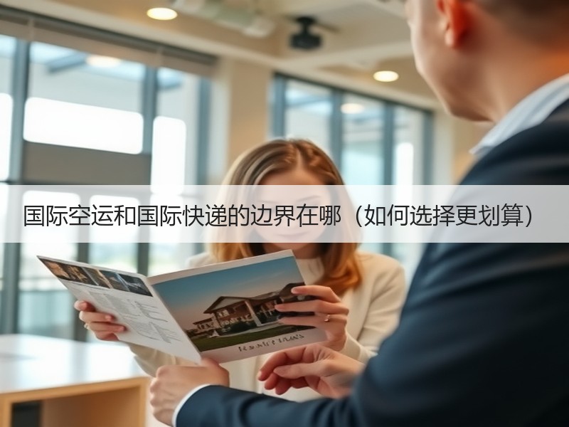 国际空运和国际快递的边界在哪（如何选择更划算）