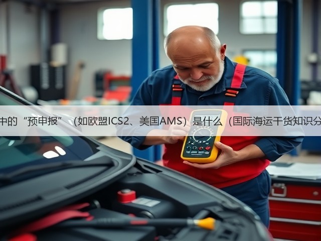 海运中的“预申报”（如欧盟ICS2、美国AMS）是什么（国际海运干货知识分享）(图1)