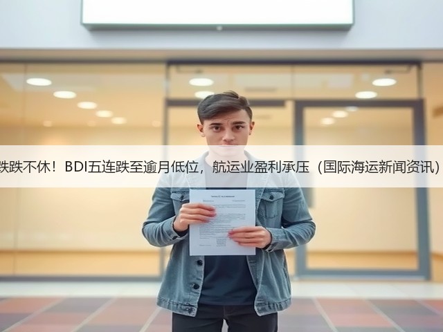 跌跌不休!BDI五连跌至逾月低位,航运业盈利承压(国际海运新闻资讯)(图3) 跌跌不休!BDI五连跌至逾月低位,航运业盈利承压(国际海运新闻资讯)(图3)