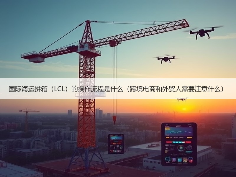 国际海运拼箱（LCL）的操作流程是什么（跨境电商和外贸人需要注意什么）