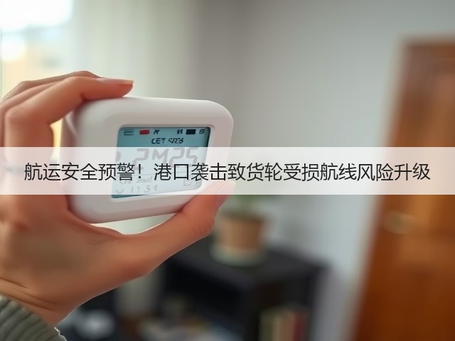 航运安全预警!港口袭击致货轮受损航线风险升级(图1) 航运安全预警!港口袭击致货轮受损航线风险升级(图1)
