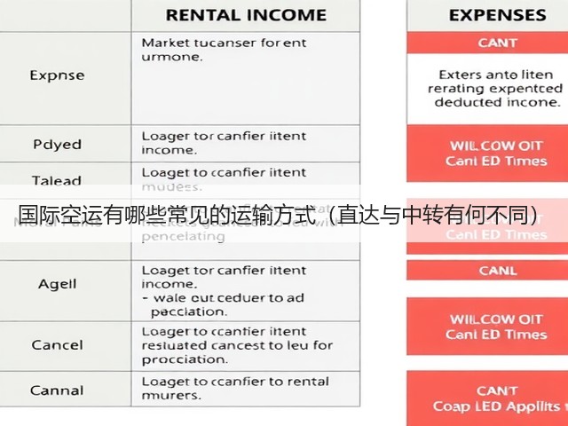 国际空运有哪些常见的运输方式(直达与中转有何不同)(图3) 国际空运有哪些常见的运输方式(直达与中转有何不同)(图3)