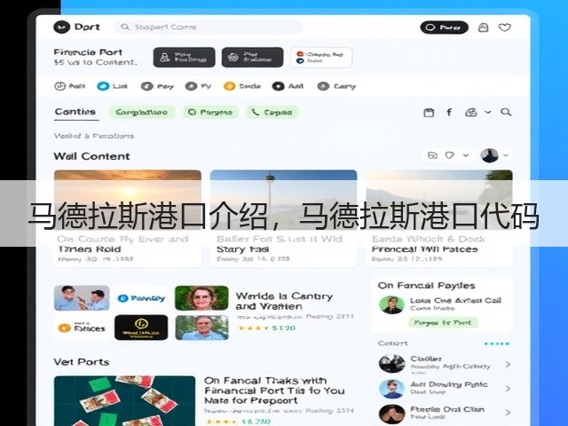 马德拉斯港口介绍,马德拉斯港口代码(图2) 马德拉斯港口介绍,马德拉斯港口代码(图2)