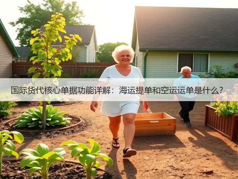 国际货代核心单据功能详解：海运提单和空运运单是什么？