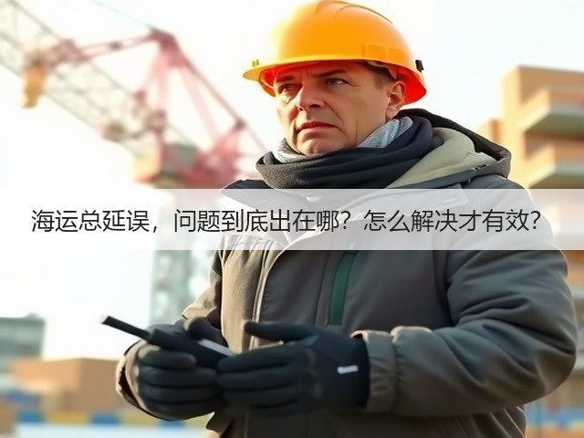 海运总延误，问题到底出在哪？怎么解决才有效？(图2)