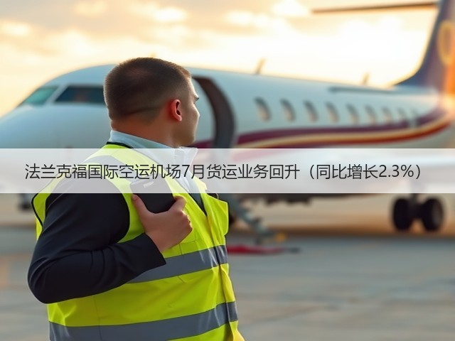 法兰克福国际空运机场7月货运业务回升(同比增长2.3%)(图2) 法兰克福国际空运机场7月货运业务回升(同比增长2.3%)(图2)