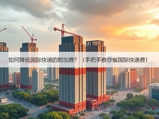 如何降低国际快递的附加费?(手把手教你省国际快递费)(图3) 如何降低国际快递的附加费?(手把手教你省国际快递费)(图3)