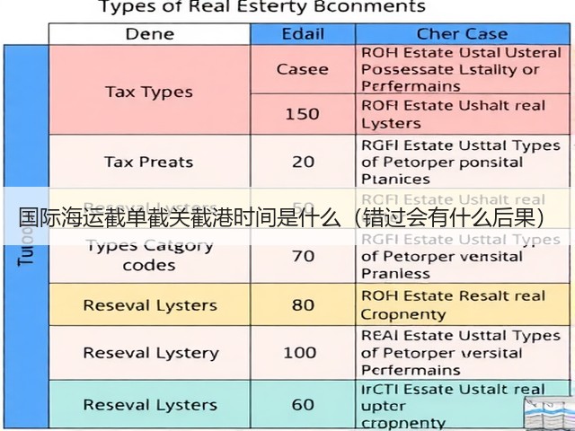 国际海运截单截关截港时间是什么(错过会有什么后果)(图3) 国际海运截单截关截港时间是什么(错过会有什么后果)(图3)