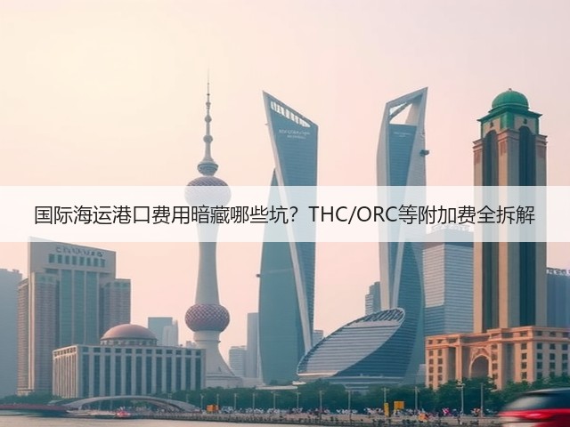 国际海运港口费用暗藏哪些坑?THC/ORC等附加费全拆解(图2) 国际海运港口费用暗藏哪些坑?THC/ORC等附加费全拆解(图2)