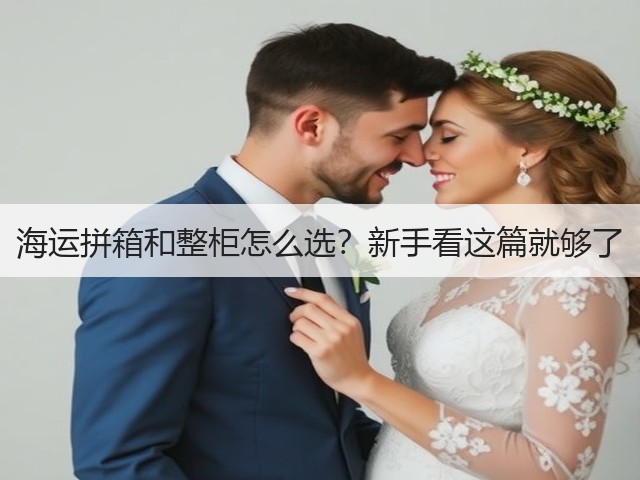 海运拼箱和整柜怎么选？新手看这篇就够了(图2)