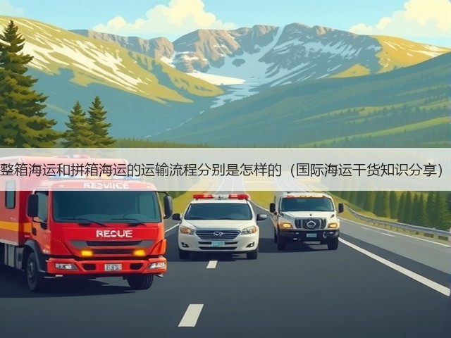 整箱海运和拼箱海运的运输流程分别是怎样的(国际海运干货知识分享)(图2) 整箱海运和拼箱海运的运输流程分别是怎样的(国际海运干货知识分享)(图2)