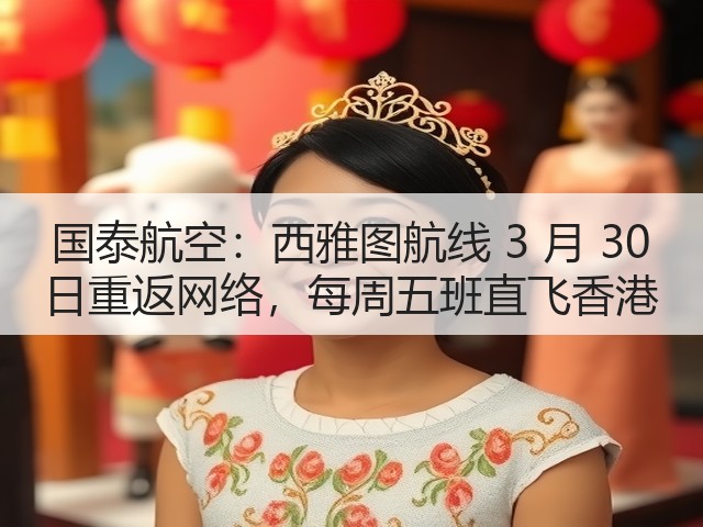 国泰航空:西雅图航线 3 月 30 日重返网络,每周五班直飞香港(图3) 国泰航空:西雅图航线 3 月 30 日重返网络,每周五班直飞香港(图3)