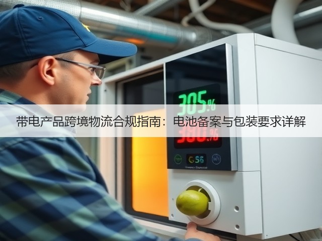 带电产品跨境物流合规指南:电池备案与包装要求详解(图1) 带电产品跨境物流合规指南:电池备案与包装要求详解(图1)