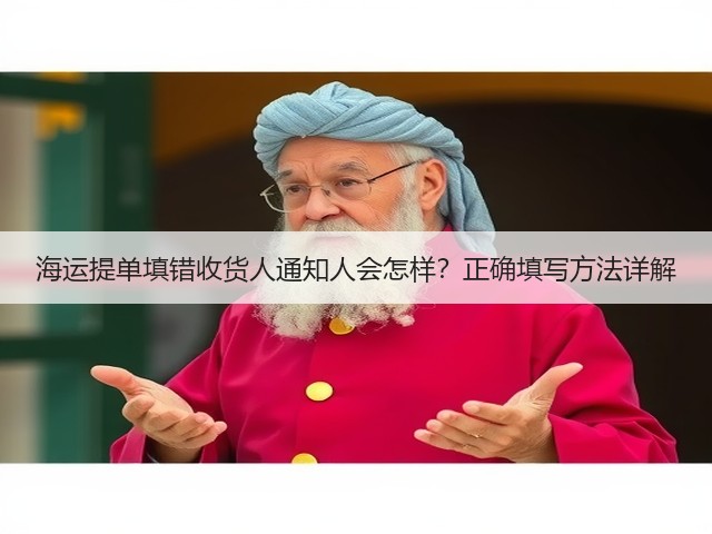 海运提单填错收货人通知人会怎样?正确填写方法详解(图2) 海运提单填错收货人通知人会怎样?正确填写方法详解(图2)