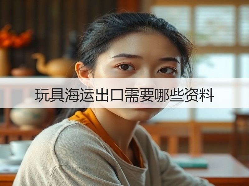 玩具海运出口需要哪些资料 玩具海运出口需要哪些资料