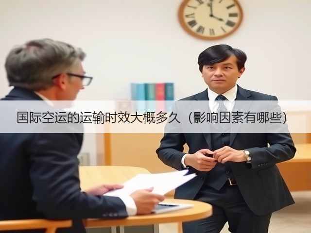 国际空运的运输时效大概多久（影响因素有哪些）(图1)