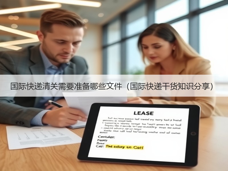 国际快递清关需要准备哪些文件（国际快递干货知识分享）