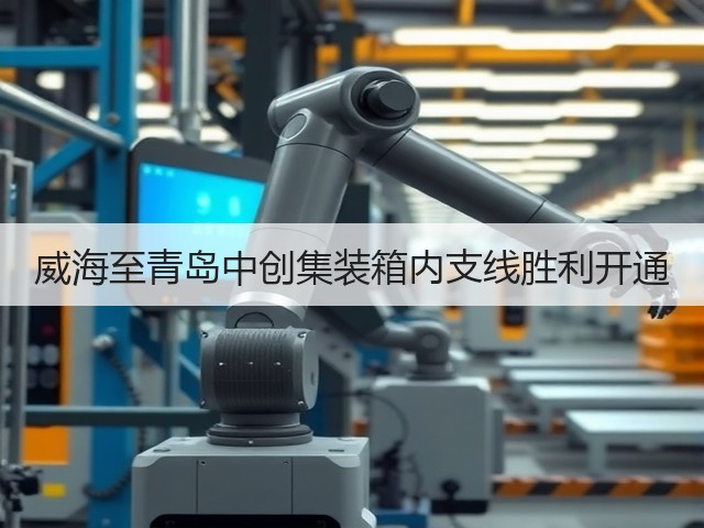 威海至青岛中创集装箱内支线胜利开通(图1) 威海至青岛中创集装箱内支线胜利开通(图1)