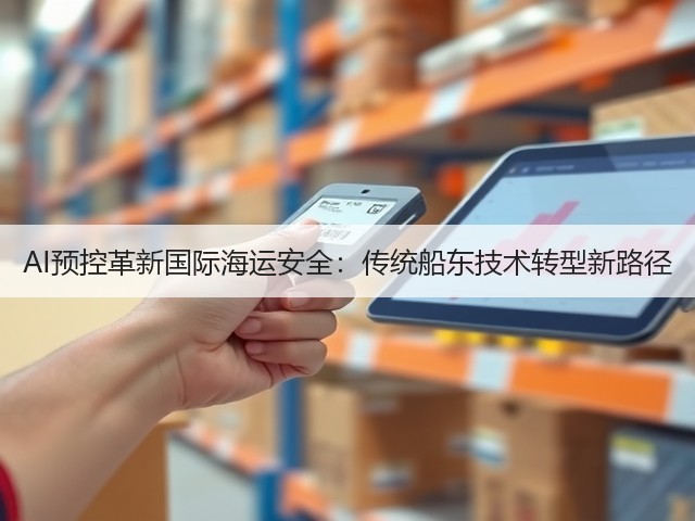 AI预控革新国际海运安全:传统船东技术转型新路径(图1) AI预控革新国际海运安全:传统船东技术转型新路径(图1)