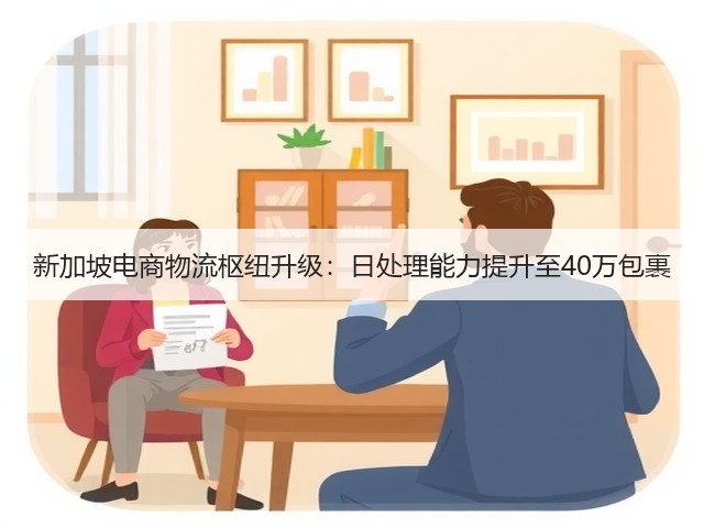 新加坡电商物流枢纽升级:日处理能力提升至40万包裹(图1) 新加坡电商物流枢纽升级:日处理能力提升至40万包裹(图1)