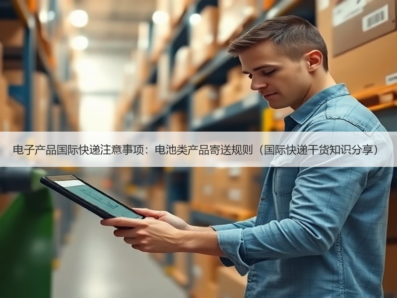 电子产品国际快递注意事项：电池类产品寄送规则（国际快递干货知识分享）