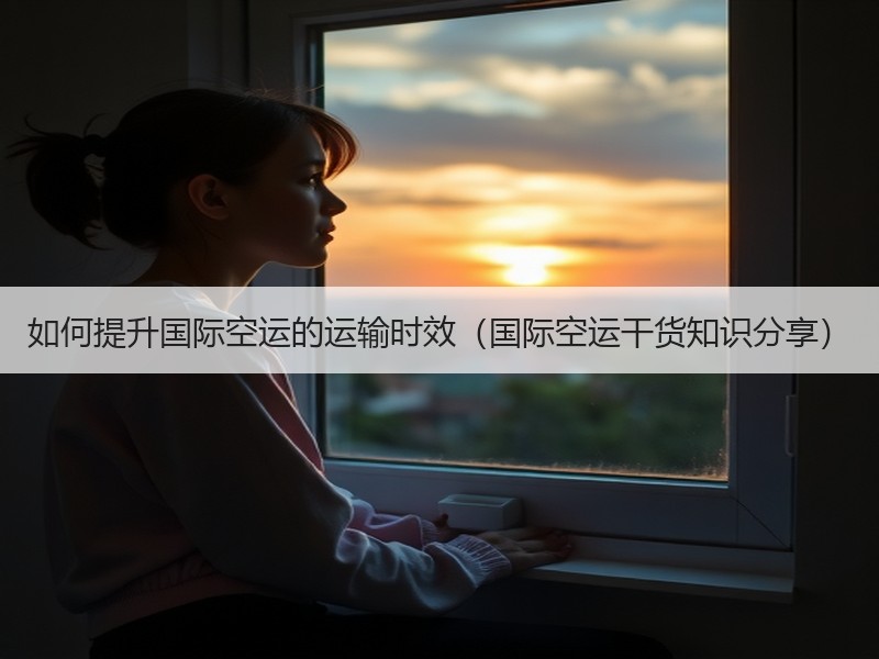 如何提升国际空运的运输时效（国际空运干货知识分享）