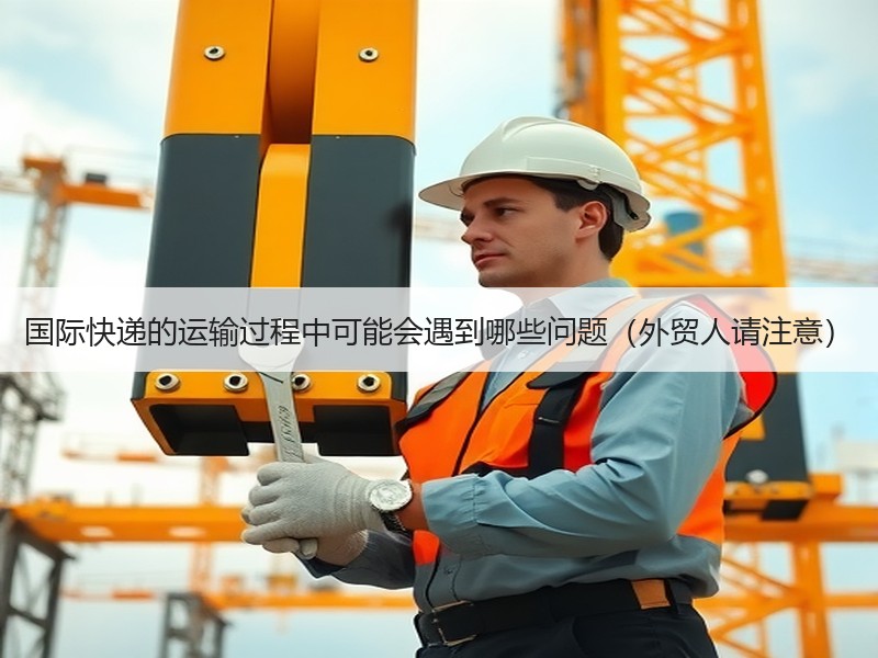国际快递的运输过程中可能会遇到哪些问题（外贸人请注意）