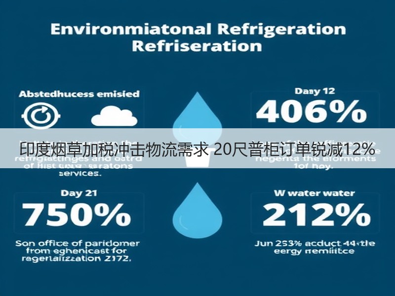 印度烟草加税冲击物流需求 20尺普柜订单锐减12% 印度烟草加税冲击物流需求 20尺普柜订单锐减12%