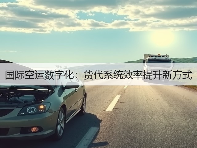 国际空运数字化:货代系统效率提升新方式(图2) 国际空运数字化:货代系统效率提升新方式(图2)