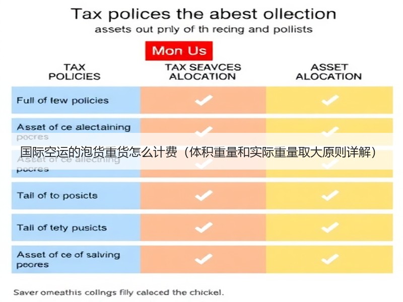 国际空运的泡货重货怎么计费（体积重量和实际重量取大原则详解）