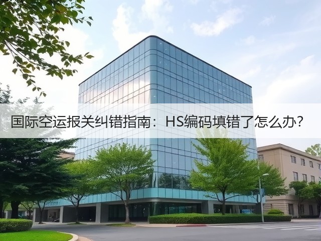 国际空运报关纠错指南:HS编码填错了怎么办?(图5) 国际空运报关纠错指南:HS编码填错了怎么办?(图5)