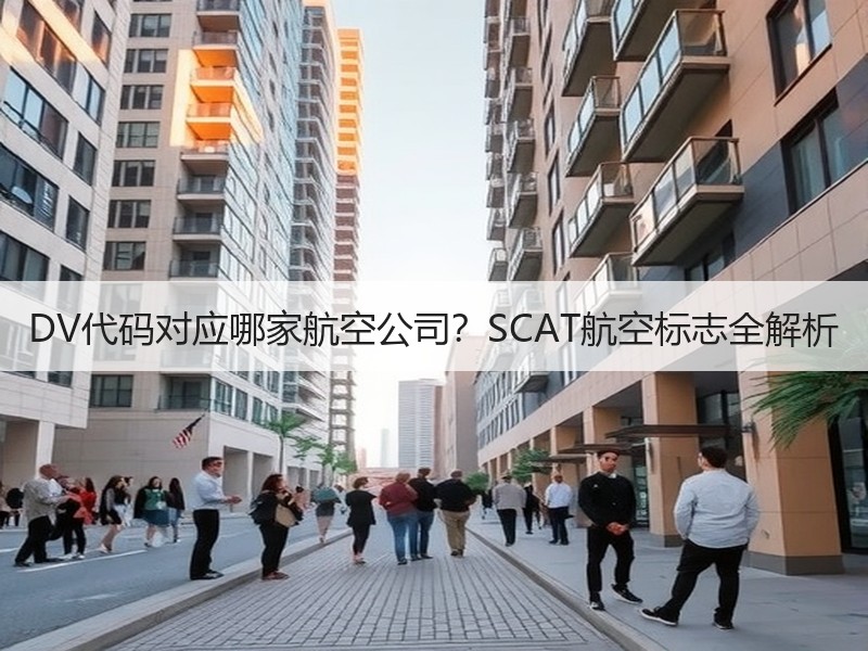 DV代码对应哪家航空公司?SCAT航空标志全解析 DV代码对应哪家航空公司?SCAT航空标志全解析