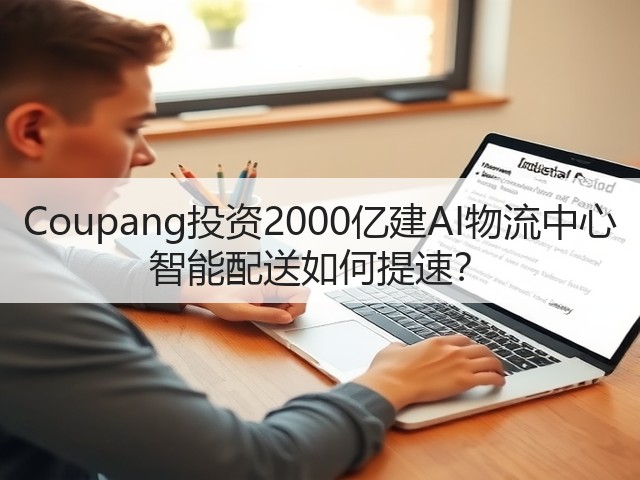 Coupang投资2000亿建AI物流中心 智能配送如何提速?(图3) Coupang投资2000亿建AI物流中心 智能配送如何提速?(图3)
