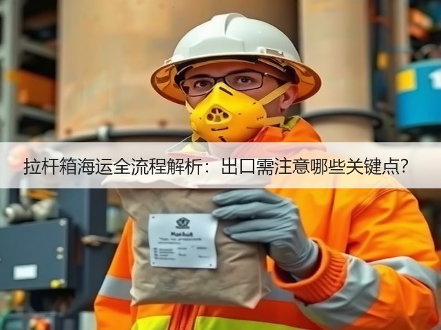 拉杆箱海运全流程解析:出口需注意哪些关键点?(图3) 拉杆箱海运全流程解析:出口需注意哪些关键点?(图3)