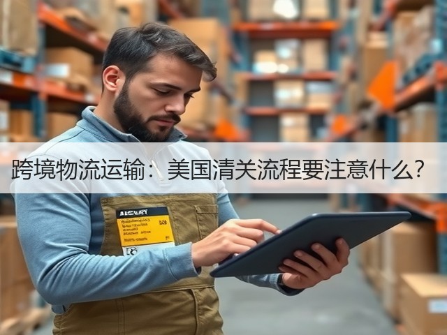 跨境物流运输:美国清关流程要注意什么?(图3) 跨境物流运输:美国清关流程要注意什么?(图3)
