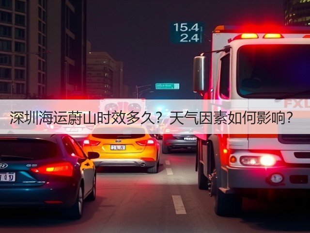 深圳海运蔚山时效多久?天气因素如何影响?(图3) 深圳海运蔚山时效多久?天气因素如何影响?(图3)