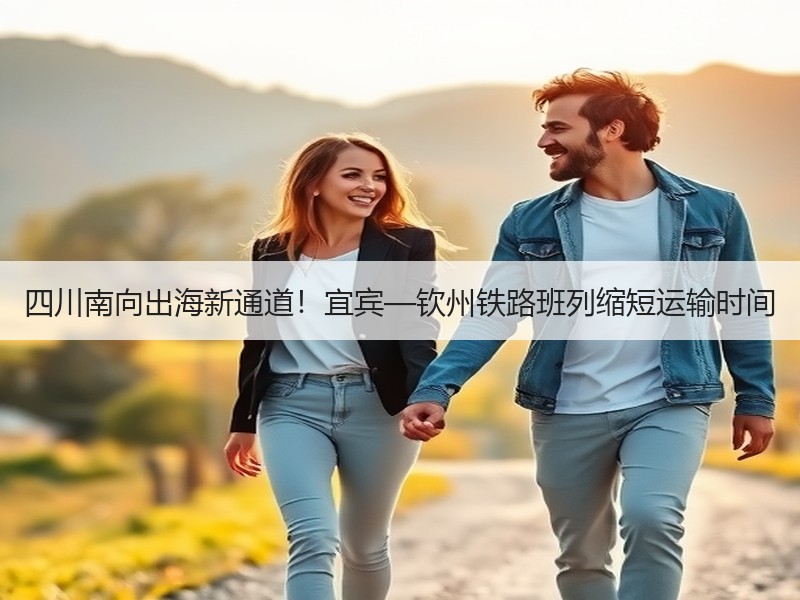 四川南向出海新通道！宜宾—钦州铁路班列缩短运输时间