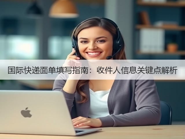 国际快递面单填写指南:收件人信息关键点解析(图3) 国际快递面单填写指南:收件人信息关键点解析(图3)