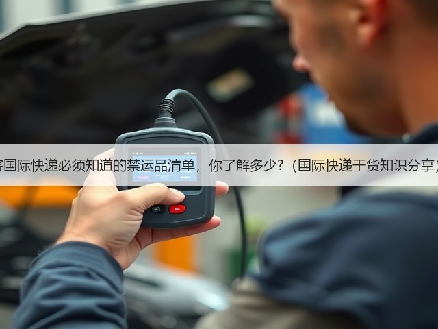 寄国际快递必须知道的禁运品清单，你了解多少?（国际快递干货知识分享）(图3)