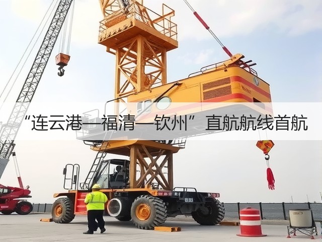 “连云港—福清—钦州”直航航线首航(图3) “连云港—福清—钦州”直航航线首航(图3)