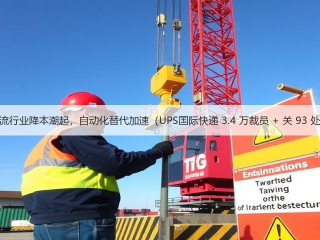国际物流行业降本潮起,自动化替代加速(UPS国际快递 3.4 万裁员 + 关 93 处设施)(图3) 国际物流行业降本潮起,自动化替代加速(UPS国际快递 3.4 万裁员 + 关 93 处设施)(图3)