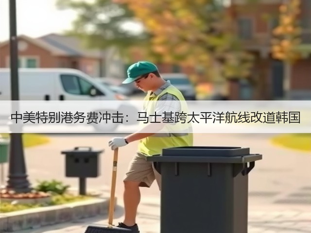 中美特别港务费冲击:马士基跨太平洋航线改道韩国(图1) 中美特别港务费冲击:马士基跨太平洋航线改道韩国(图1)