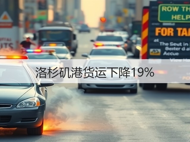 洛杉矶港货运下降19%(图1) 洛杉矶港货运下降19%(图1)