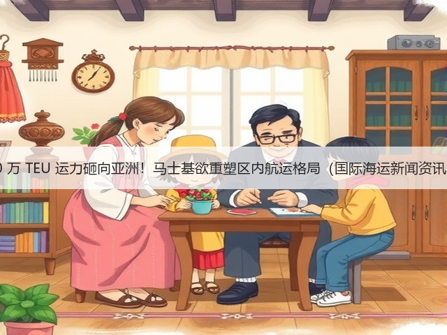 10 万 TEU 运力砸向亚洲！马士基欲重塑区内航运格局（国际海运新闻资讯）(图1)