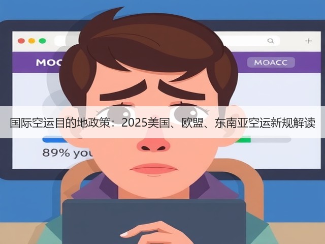 国际空运目的地政策：2025美国、欧盟、东南亚空运新规解读(图1)