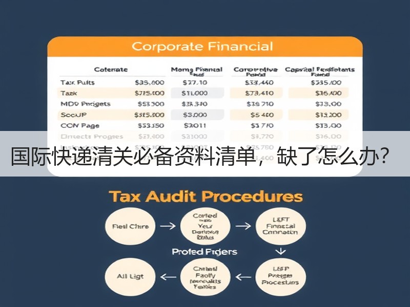 国际快递清关必备资料清单，缺了怎么办？