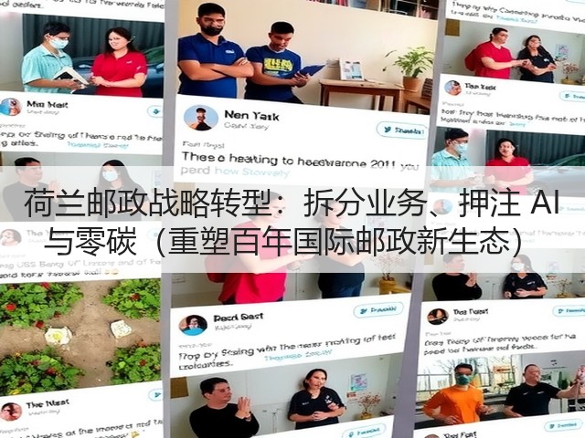 荷兰邮政战略转型:拆分业务、押注 AI 与零碳(重塑百年国际邮政新生态)(图3) 荷兰邮政战略转型:拆分业务、押注 AI 与零碳(重塑百年国际邮政新生态)(图3)