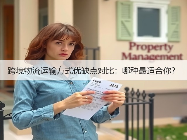 跨境物流运输方式优缺点对比:哪种最适合你?(图2) 跨境物流运输方式优缺点对比:哪种最适合你?(图2)